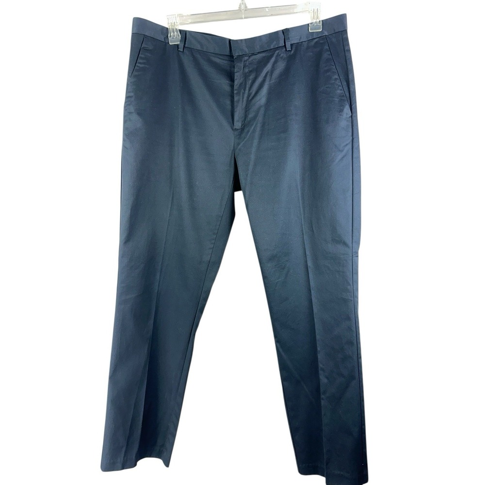 Calvin Klein Mens Pants 38x32 Blue Slim NWT Preppy Career Executive Casual
